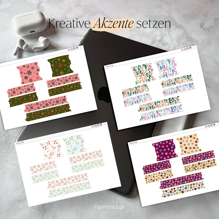 Color Changing Goodnotes Sticker | Klebestreifen