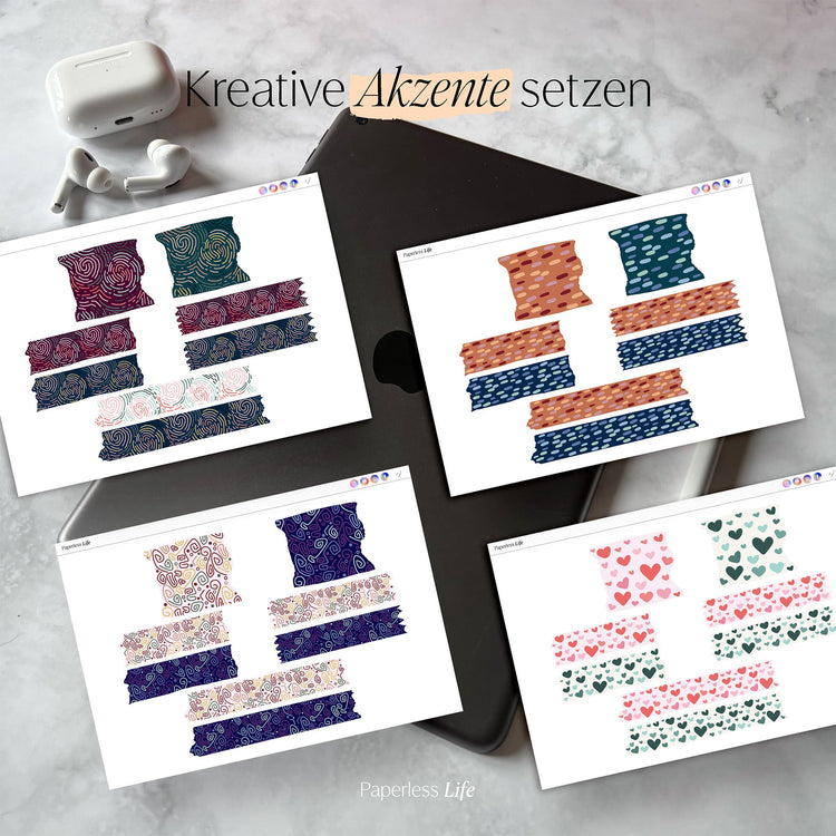 Color Changing Goodnotes Sticker | Klebestreifen
