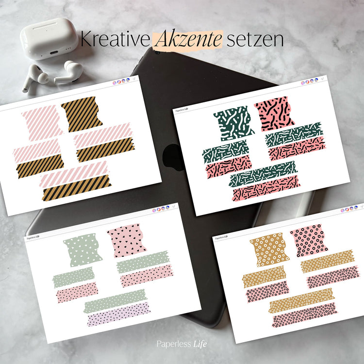 Color Changing Goodnotes Sticker | Klebestreifen