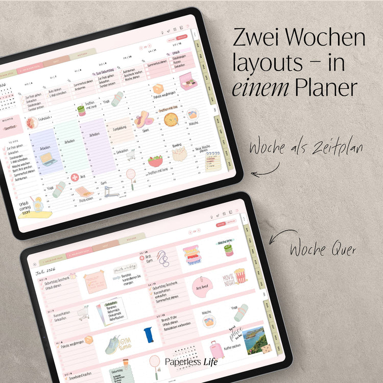 Digitaler Planer 2026 | Der Minimalist