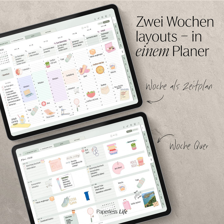 Digitaler Planer 2026 | Der Minimalist