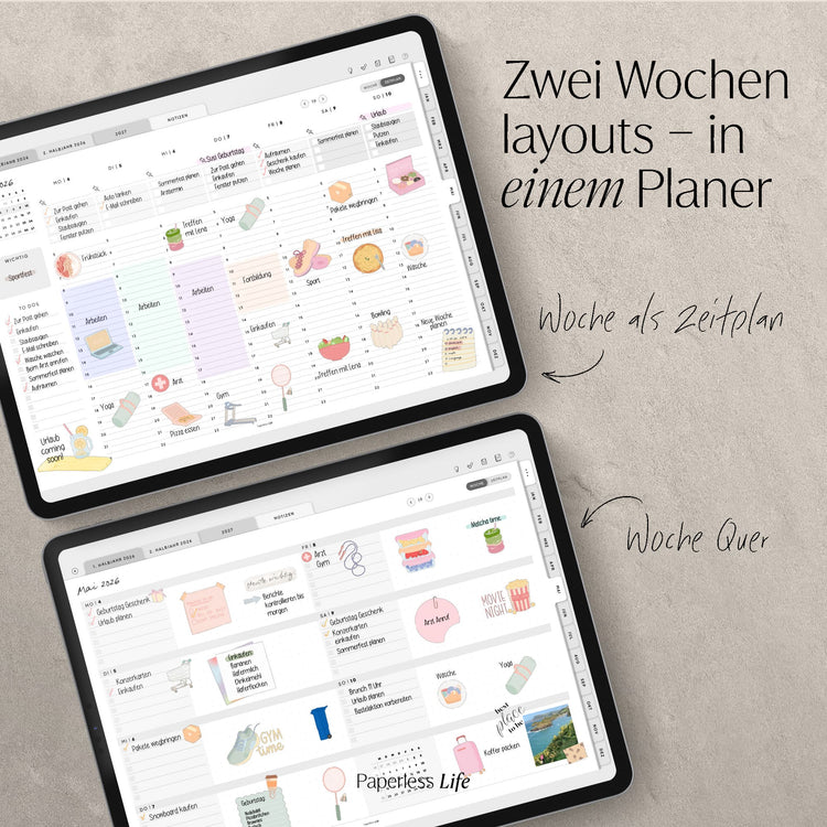 Digitaler Planer 2026 | Der Minimalist