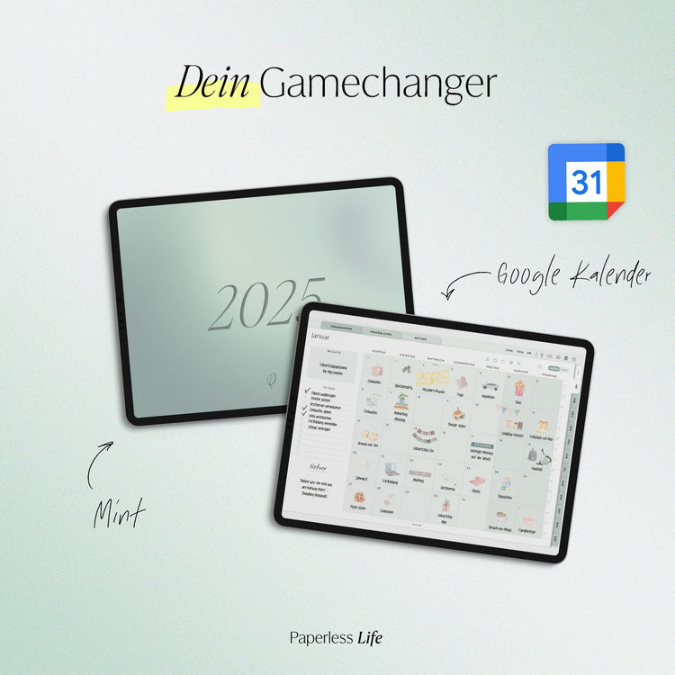 Digitaler Planer 2025 | Der Gamechanger