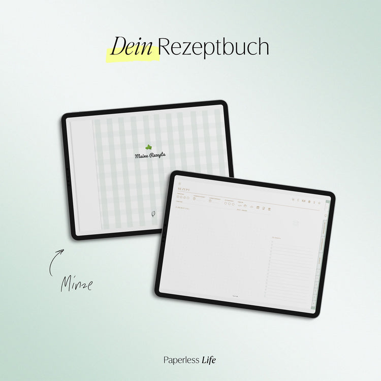 Digitales Rezeptbuch