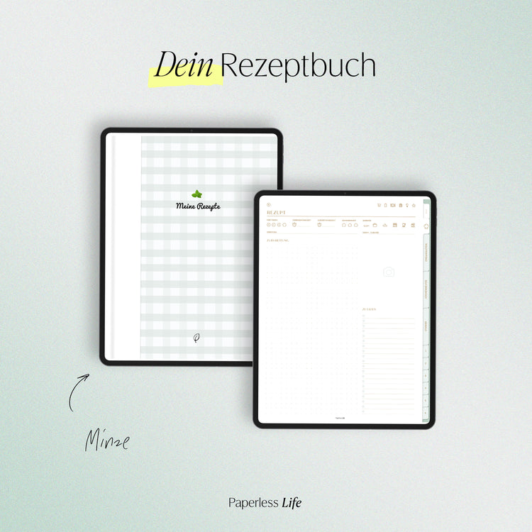 Digitales Rezeptbuch