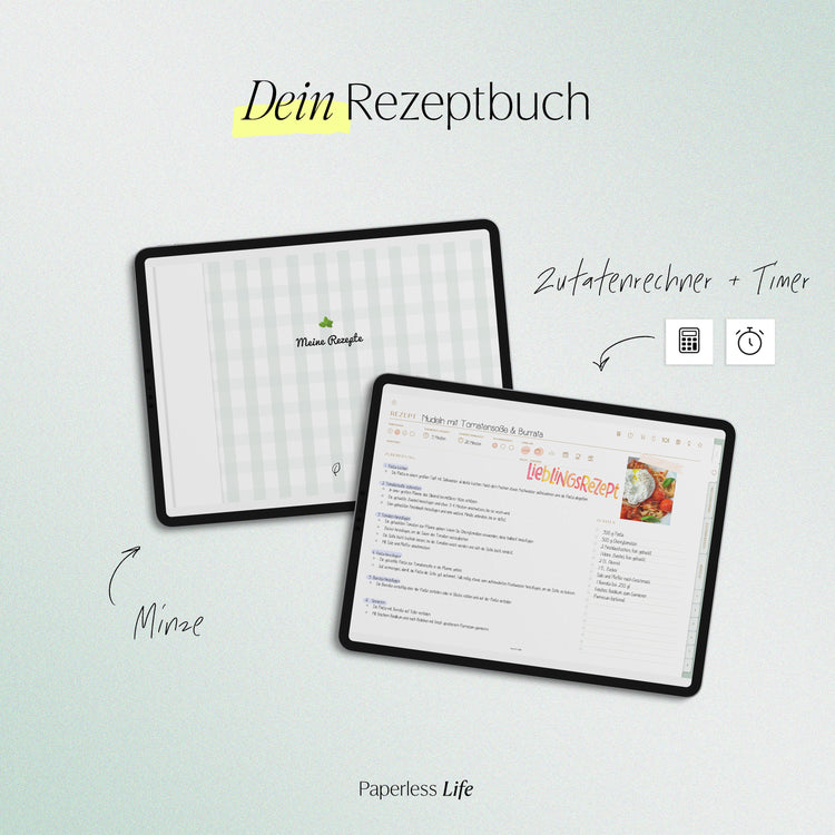 Digitales Rezeptbuch