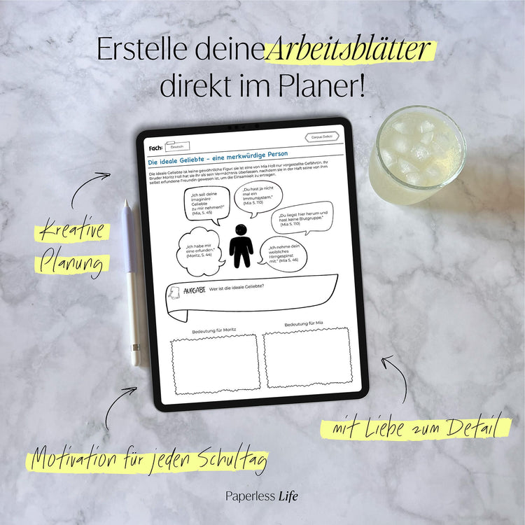"Die Arbeitsblatt-Fabrik" - Digitale Sticker für die Gestaltung deiner Arbeitsblätter