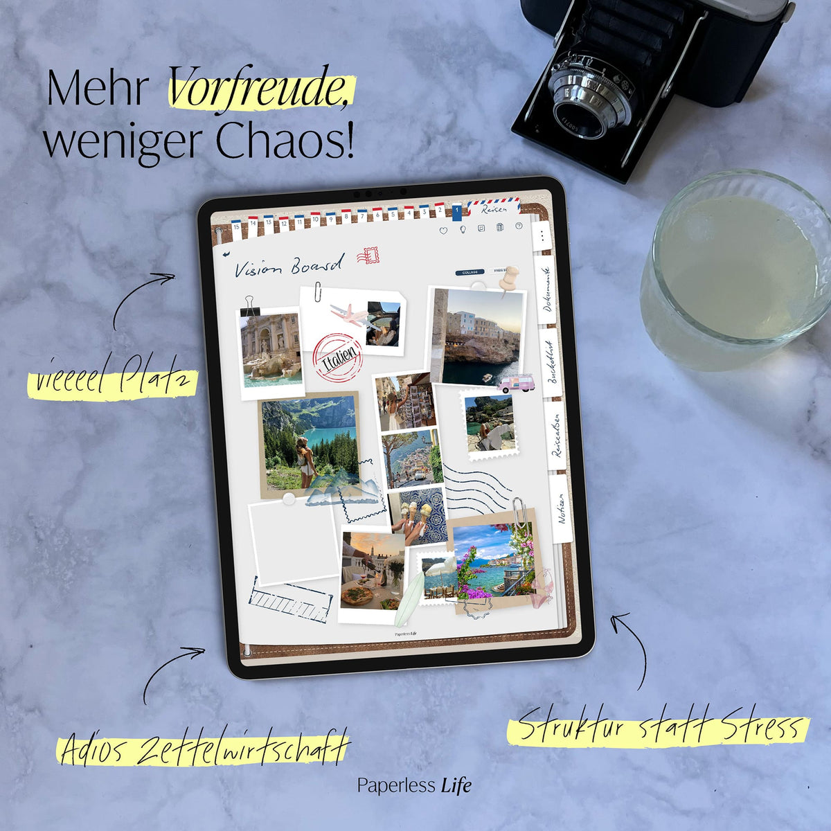 Digitale Reisetagebücher