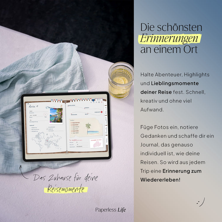 Digitale Reisetagebücher