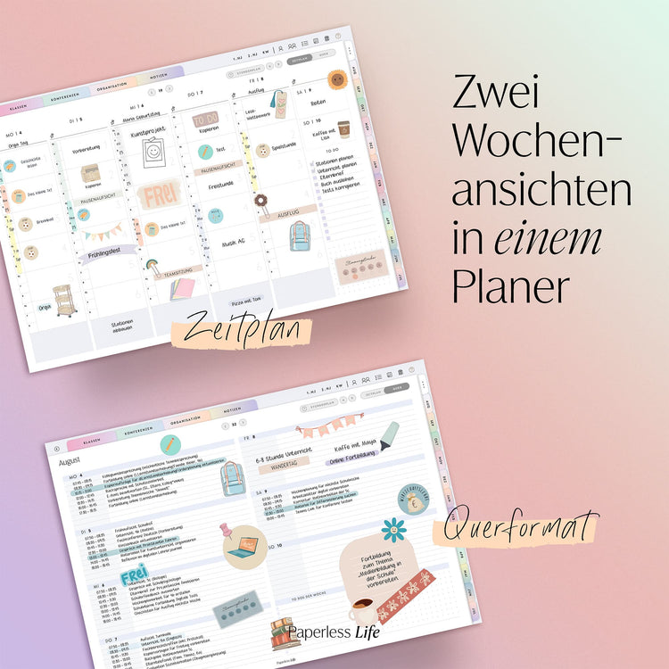 Digitaler Lehrerkalender Grundschule 25/26 "Der Gamechanger"