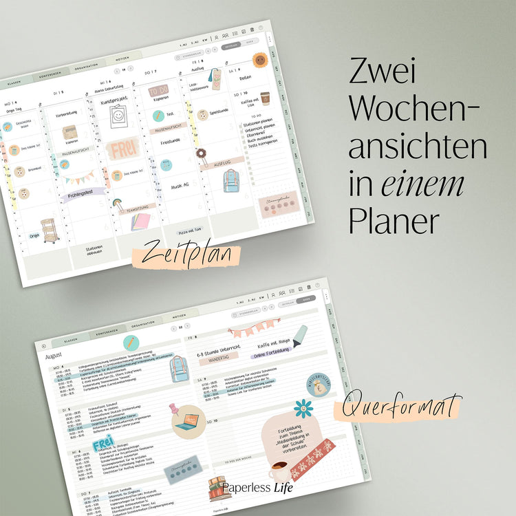 Digitaler Lehrerkalender Grundschule 25/26 "Der Gamechanger"