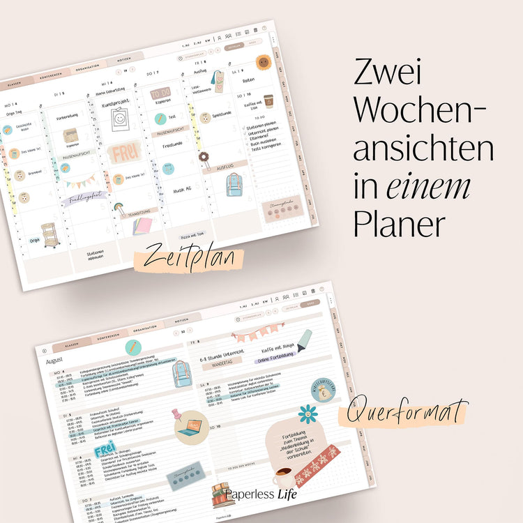Digitaler Lehrerkalender Grundschule 25/26 "Der Gamechanger"