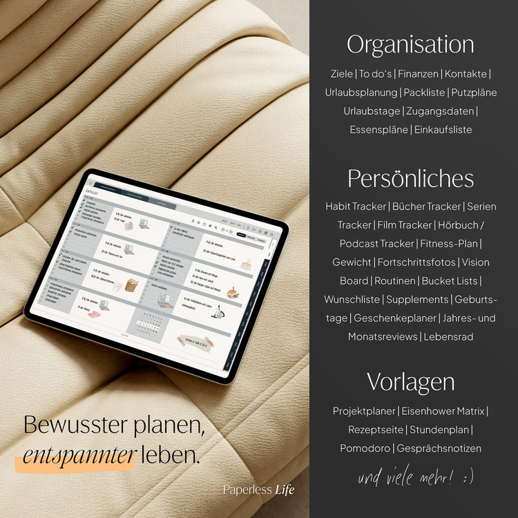 Digitaler Planer 2025 | Der Gamechanger