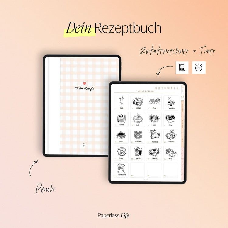 Digitales Rezeptbuch