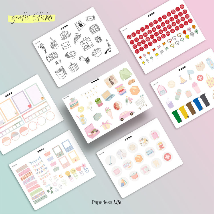 Digital Weekly Planner 2025