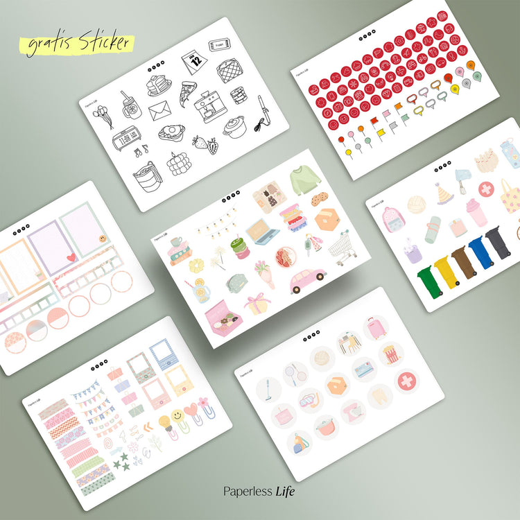 Digital Weekly Planner 2025