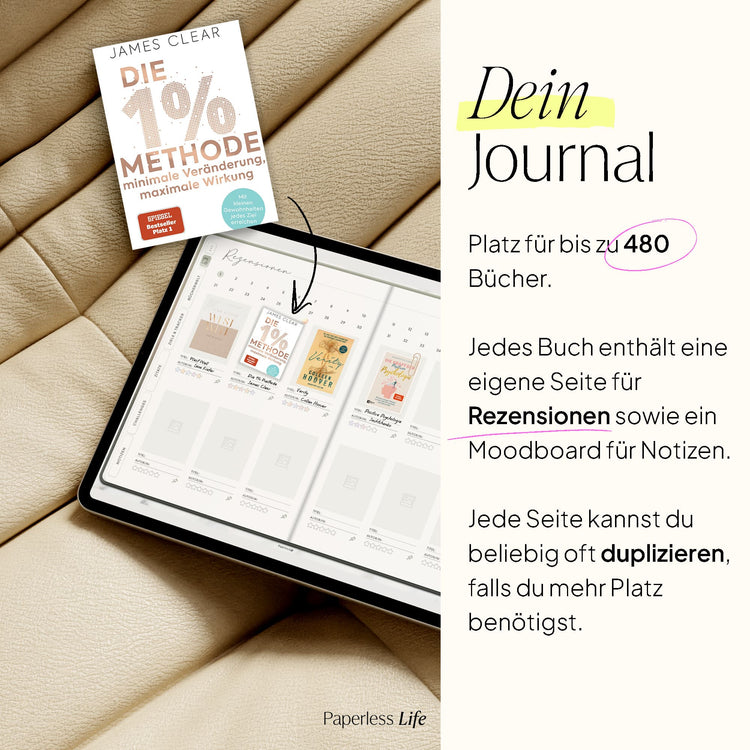Digitales Reading Journal