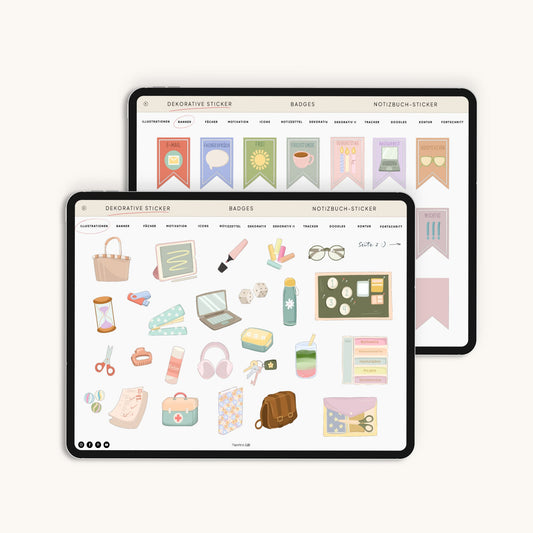 1100+ Digitale Sticker "Refi-Alltag" | Aus dem aktuellen Refi-Planer