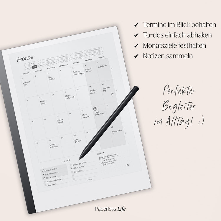 reMarkable Kalender 2027