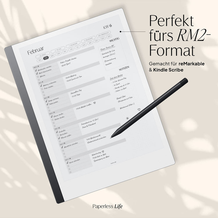 reMarkable Kalender 2027