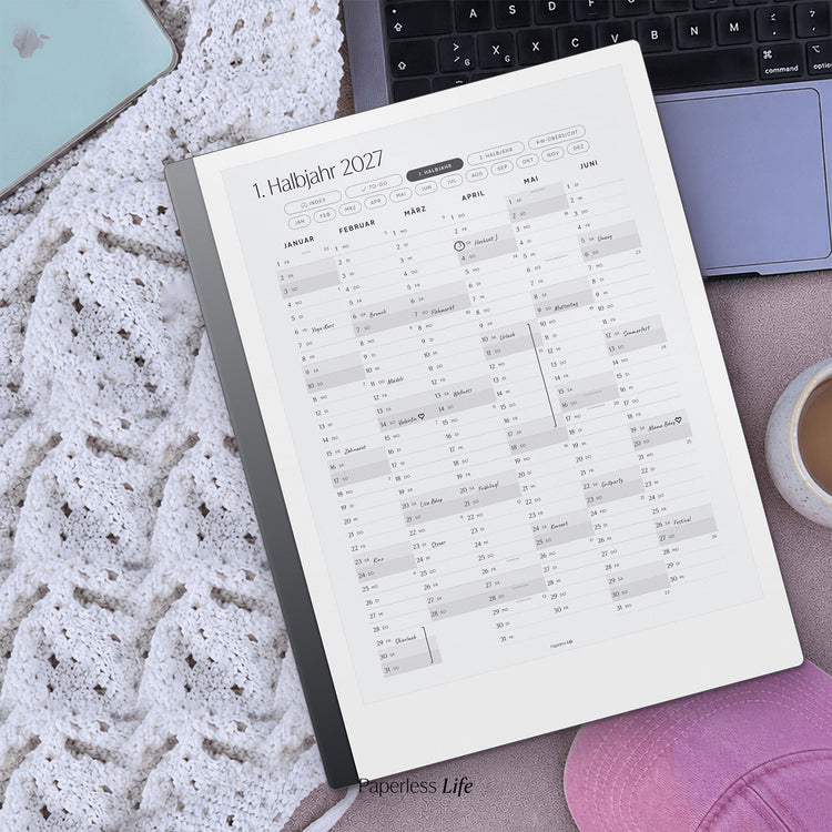 reMarkable Kalender 2027