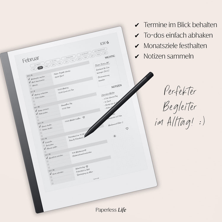 reMarkable Kalender 2027