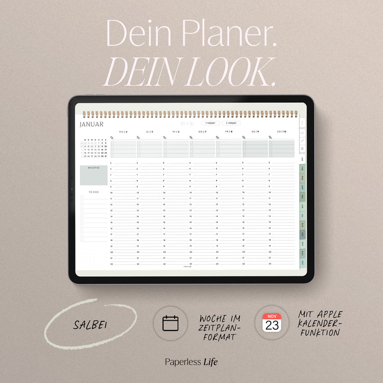 Digital Weekly Planner 2025