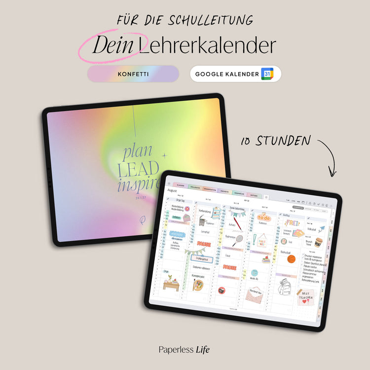 Digitaler Planer für die Schulleitung 26/27