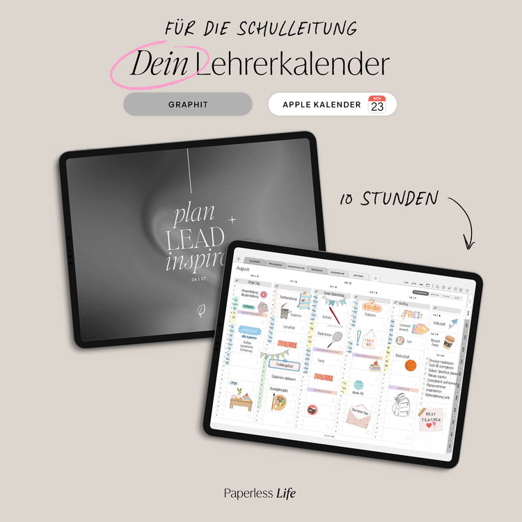 Digitaler Planer für die Schulleitung 26/27