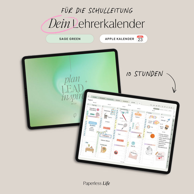 Digitaler Planer für die Schulleitung 26/27
