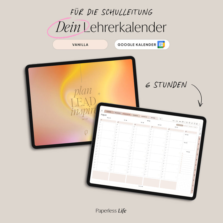 Digitaler Planer für die Schulleitung 26/27