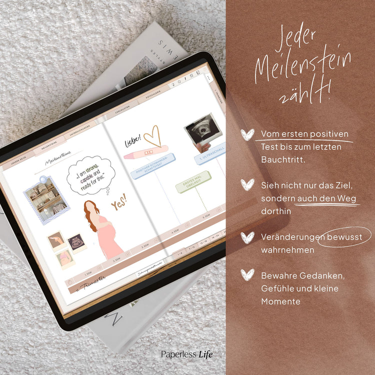 Digitales Schwangerschaftstagebuch