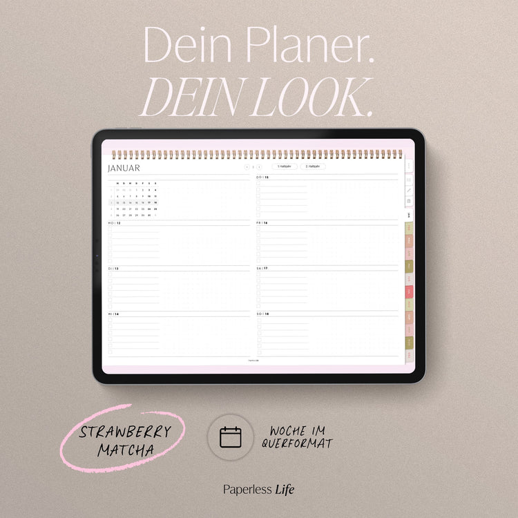 Digital Weekly Planner 2025