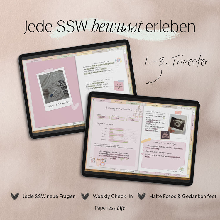 Digitales Schwangerschaftstagebuch
