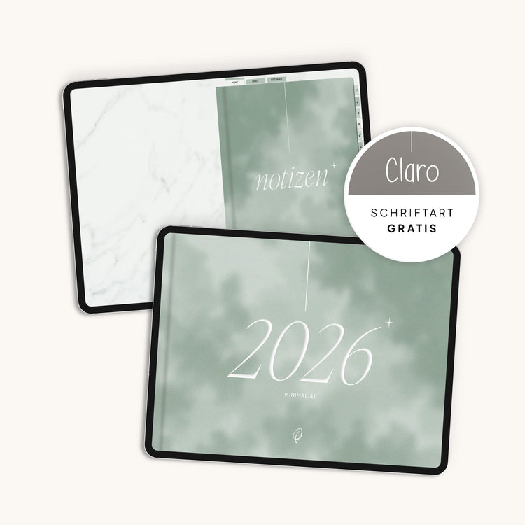 Digitales Starter-Bundle 2026 | Minimalist