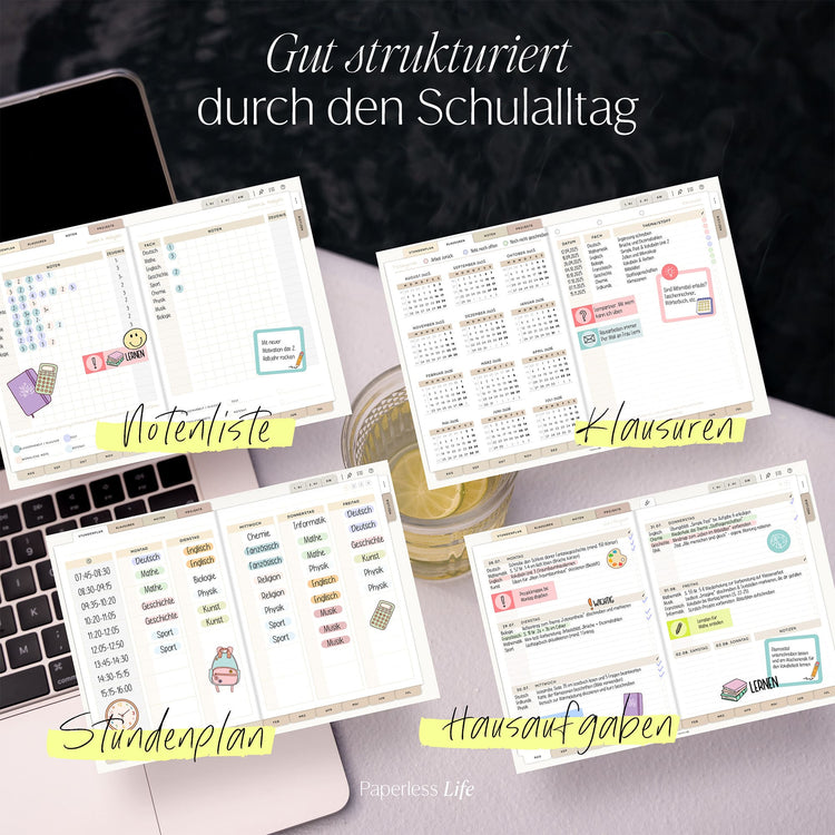 Digitales Hausaufgabenheft 2025/26