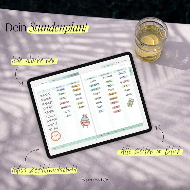 Digitales Hausaufgabenheft 2025/26