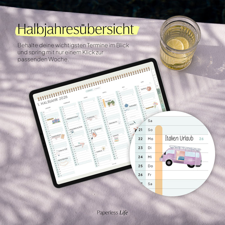 Digitaler Tagesplaner 2026 | Paperless Basics