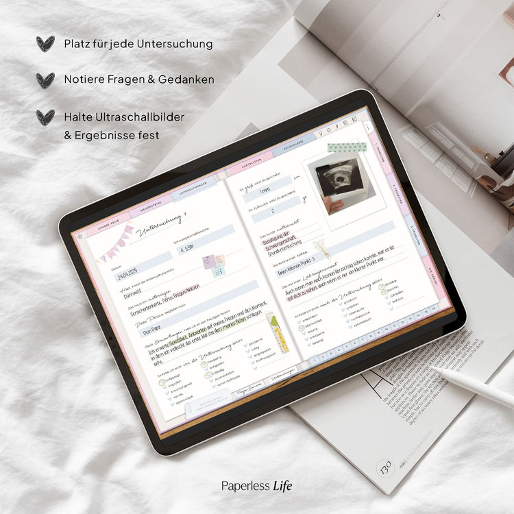 Digitales Schwangerschaftstagebuch