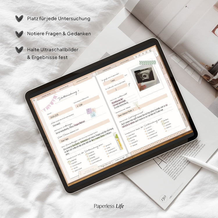 Digitales Schwangerschaftstagebuch