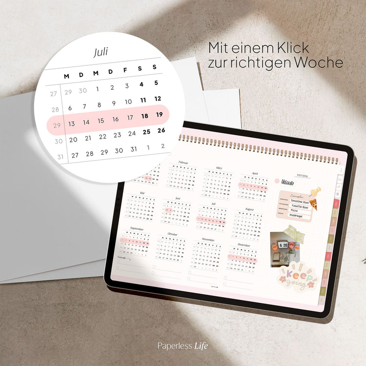 Digital Weekly Planner 2025