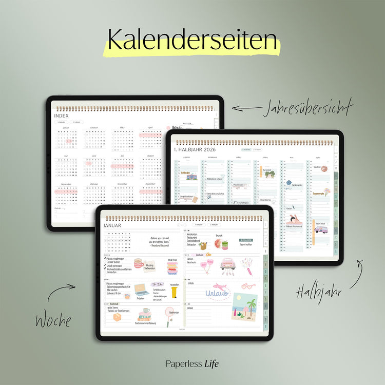 Digital Weekly Planner 2025