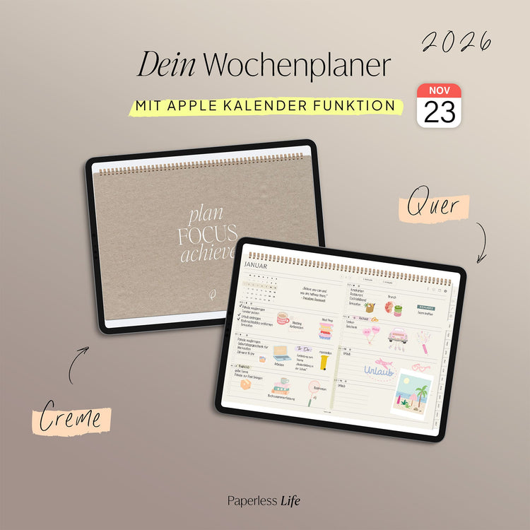 Digital Weekly Planner 2025