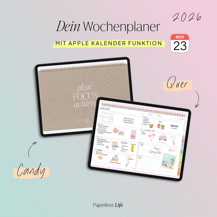 Digital Weekly Planner 2025