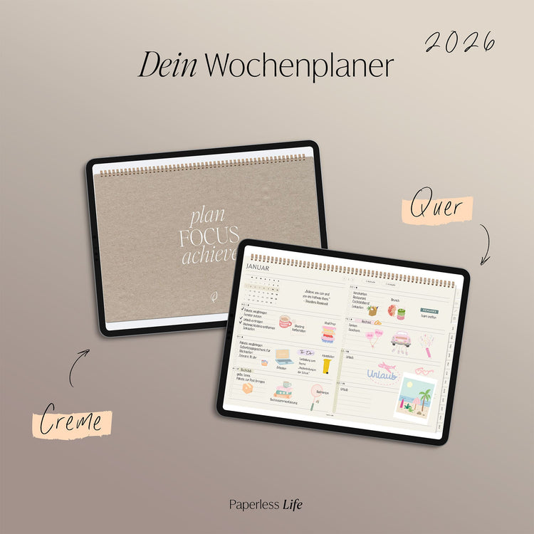 Digital Weekly Planner 2025