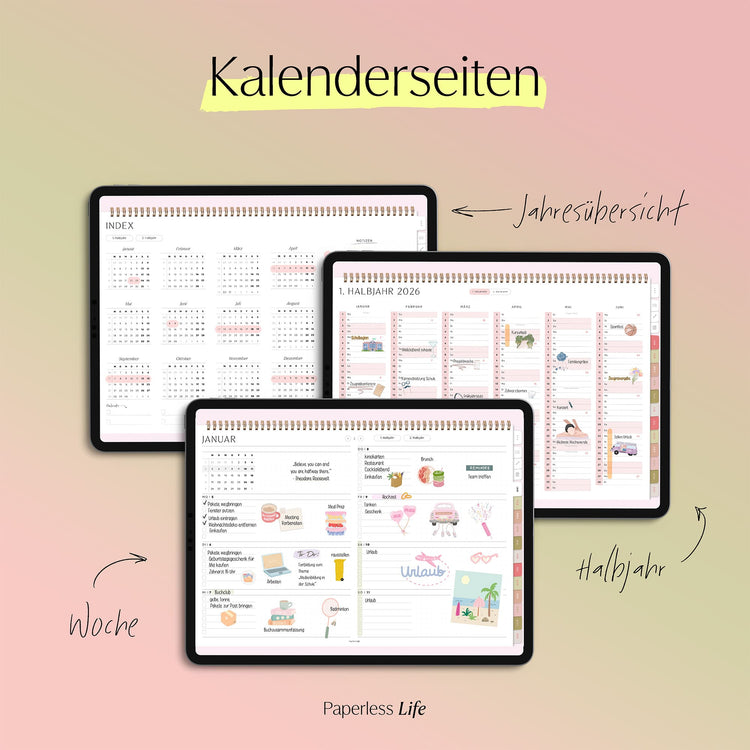 Digital Weekly Planner 2025