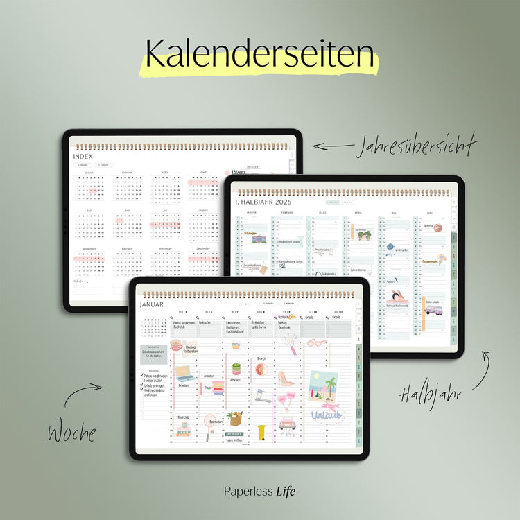 Digital Weekly Planner 2025