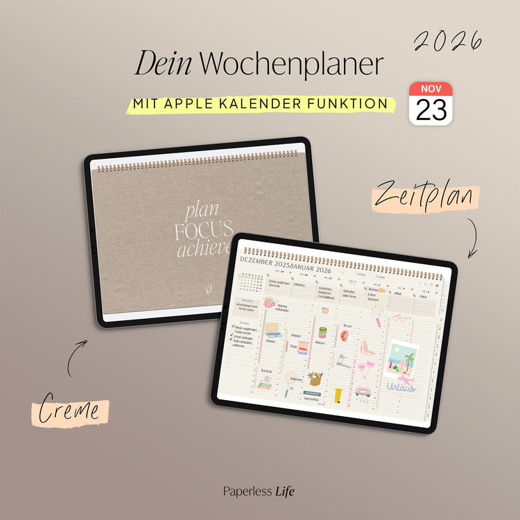 Digital Weekly Planner 2025