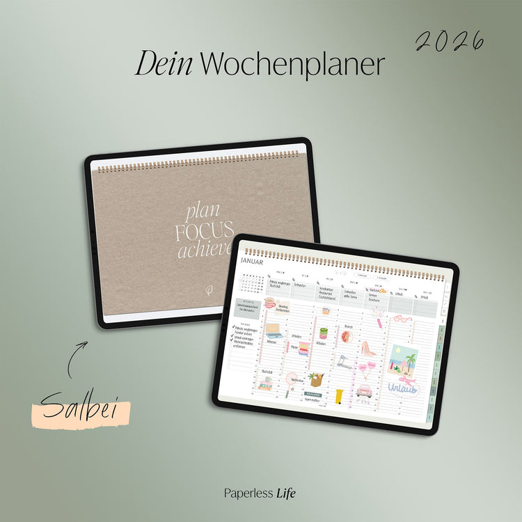 Digital Weekly Planner 2025