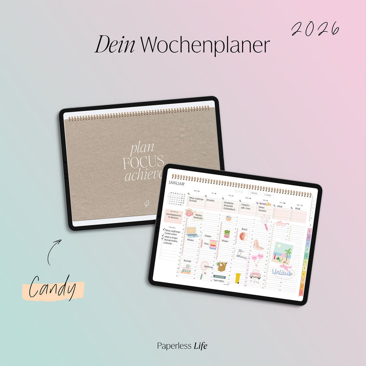 Digital Weekly Planner 2025